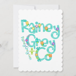 RAINEY GREY + CO [logo 6] Invitation