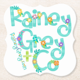 RAINEY GREY + CO [logo 6] Paper Coaster