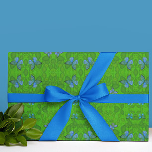 Rainforest Dreams Vine Butterfly All Occasion  Wrapping Paper