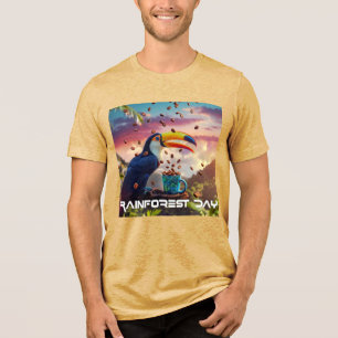 RAINFOREST DY - TOUCAN Tri-Blend SHIRT