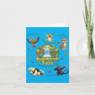 Rainforest Falls Exploring The Nature Of God Card