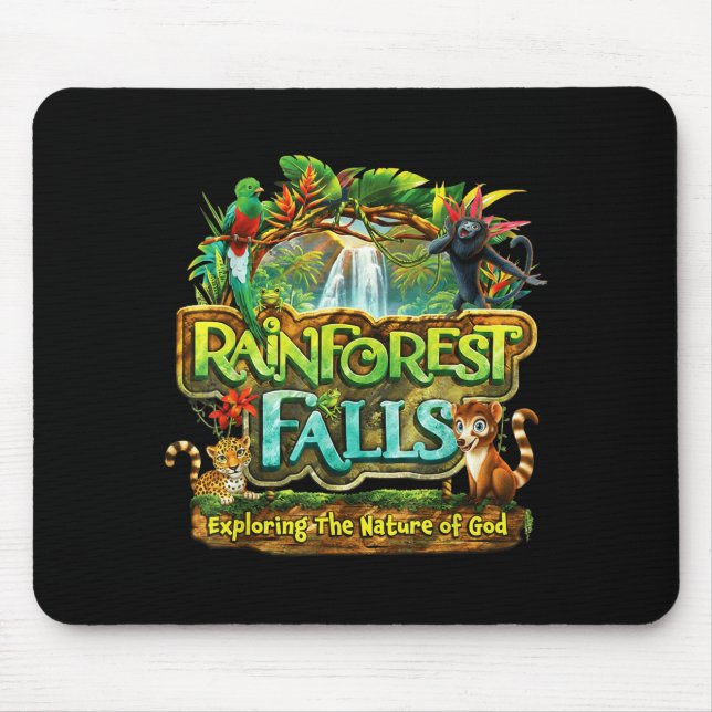 Rainforest Falls Funny Vbs 2026 Exploring The Mouse Pad (Front)