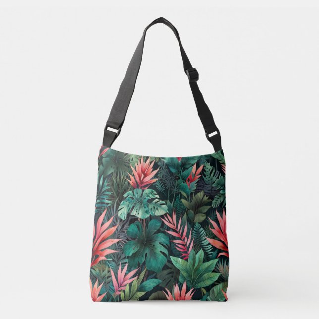 Rainforest Fantasy Crossbody Bag (Front)