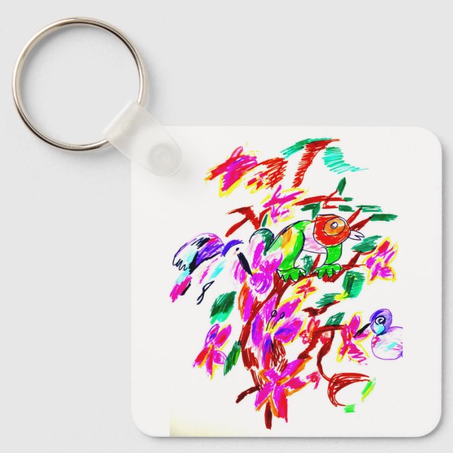 Rainforest fun  key ring (Front)