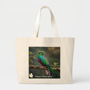 "Rainforest Gem" Large Tote Bag