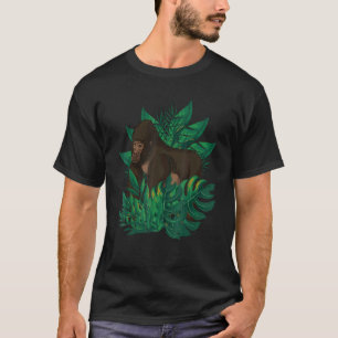 Rainforest Gorilla   Ape Monkey Animal   Gorilla T-Shirt