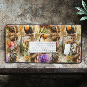 Rainforest Life Desk Mat