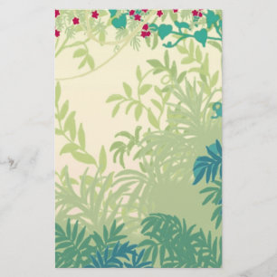 Rainforest Plants Stationery