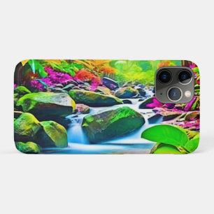 Rainforest River: Vivid Scene iPhone 11 Pro Case
