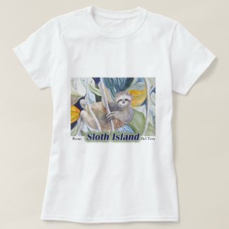 Rainforest Sloth In Trees T-shirt  Panama