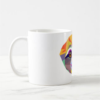 Rainforest Sloth Polygon Tee Coffee Mug