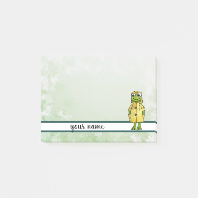 rainfrog post-it notes (Front)
