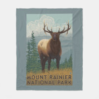 Rainier National Park, WashingtonElk Scene