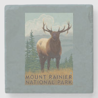 Rainier National Park, WashingtonElk Scene