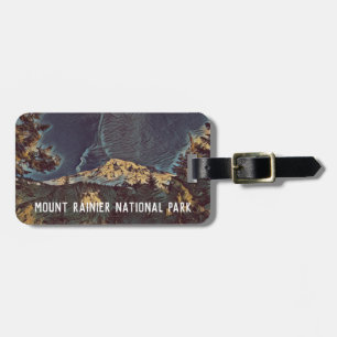 Rainier Summit National Park Personalised Luggage Tag