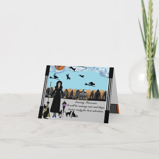 Raining Cats and Dogs! Second in a series Card (Front)