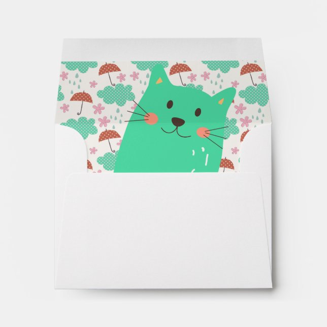 Raining Cats Envelopes (Back (Bottom))