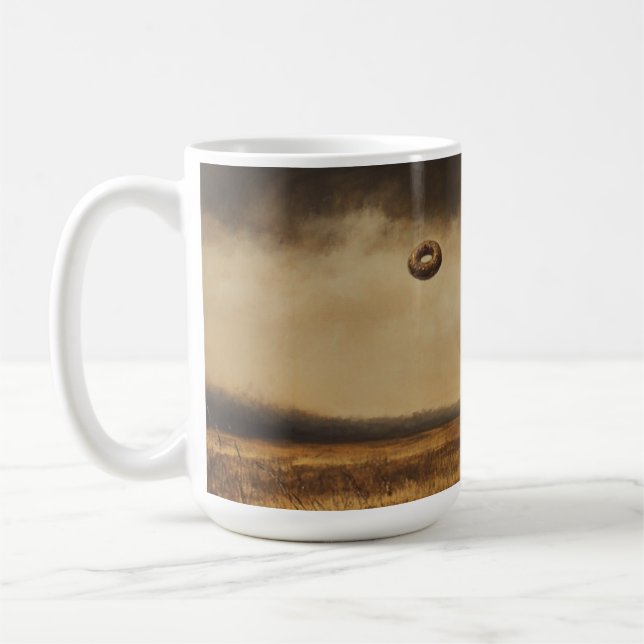 Raining Donuts Coffee Mug (Left)