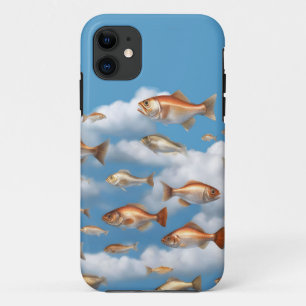 Raining Fish iPhone 11 Case