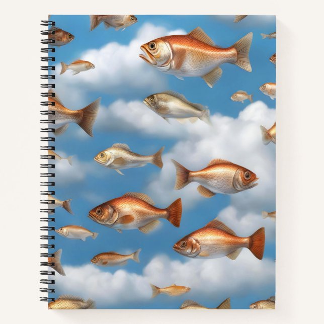 Raining Fish Notebook (Front)