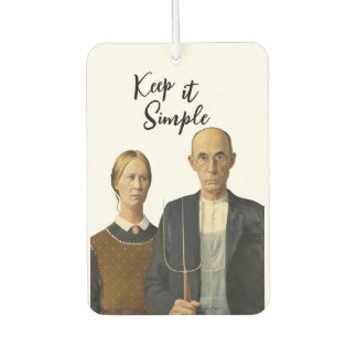 Raining love artsy car air freshener