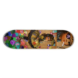 Raining Monsters Skateboard
