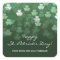Raining Shamrocks St Patricks Day Sticker