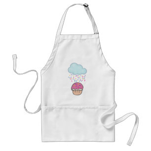 Raining Sprinkles on Cupcake Standard Apron