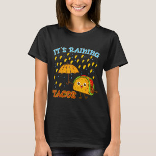 Raining Tacos Tuesday Kids Mexican Food Funny T-Shirt