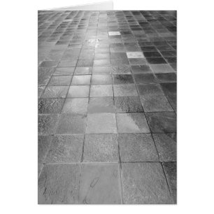 Rainwashed - noir, card