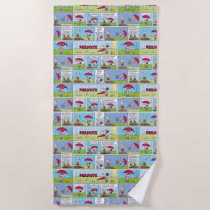 Rainy Day At The Baseball Game Beach Towel