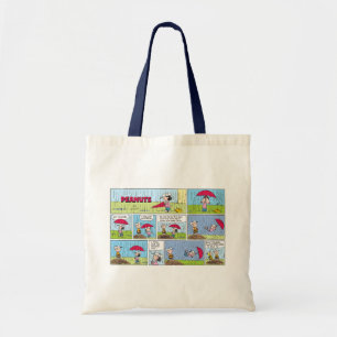 Rainy Day At The Baseball Game Tote Bag