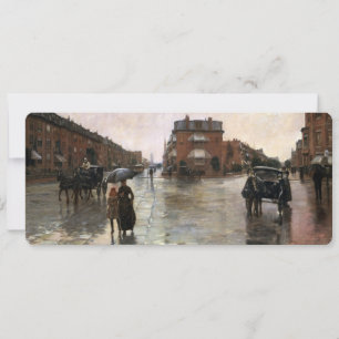 Rainy Day, Boston by Frederick Childe Hassam