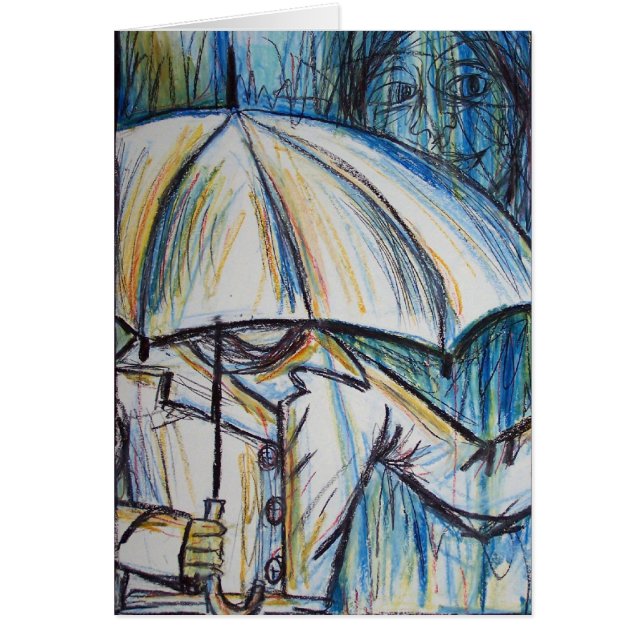 rainy day card (Front)