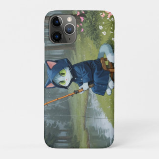Rainy day fishing iPhone 11 pro case