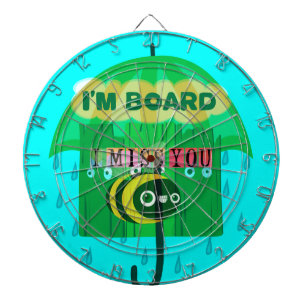 Rainy Day Fun: A Bee's Perspective. "I am board" Dartboard