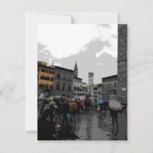 Rainy Day in Florence Italy Landscape Photography