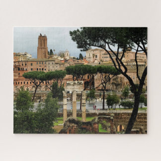 Rainy Day in Rome Jigsaw Puzzle