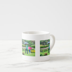 Rainy Day in the Garden Espresso Cup