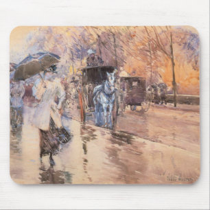 Rainy Day on Fifth Avenue (New York City) Mouse Pad