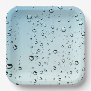 Rainy Day Paper Plates
