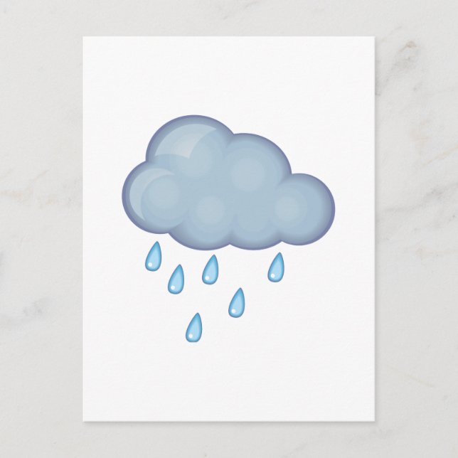 rainy day postcard (Front)