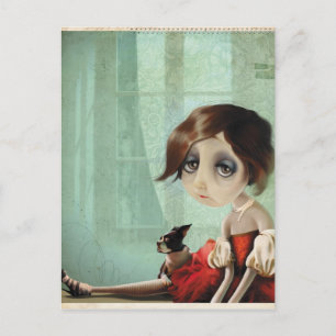 Rainy day postcard
