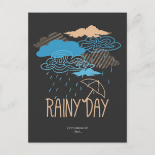 Rainy Day Postcard