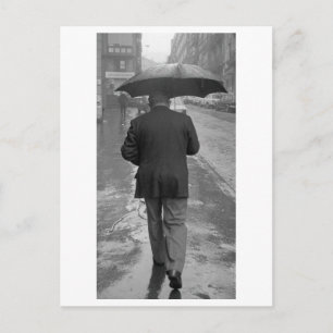 Rainy day postcard