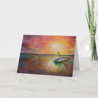 Rainy Day Reflections Greeting Cards Alison Galvan