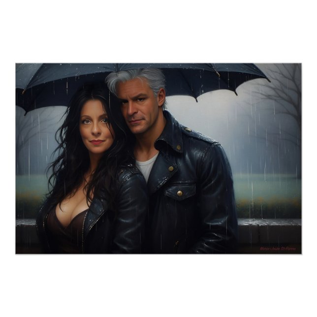 Rainy Day Romance Poster (Front)