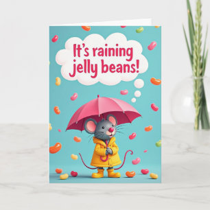 Rainy Day Sweets Rodent Card
