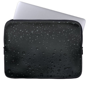 Rainy Day Wet Drops Laptop sleeve - Unique Design