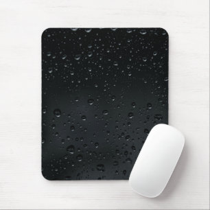 Rainy Day Wet Drops Mousepad - Unique Design